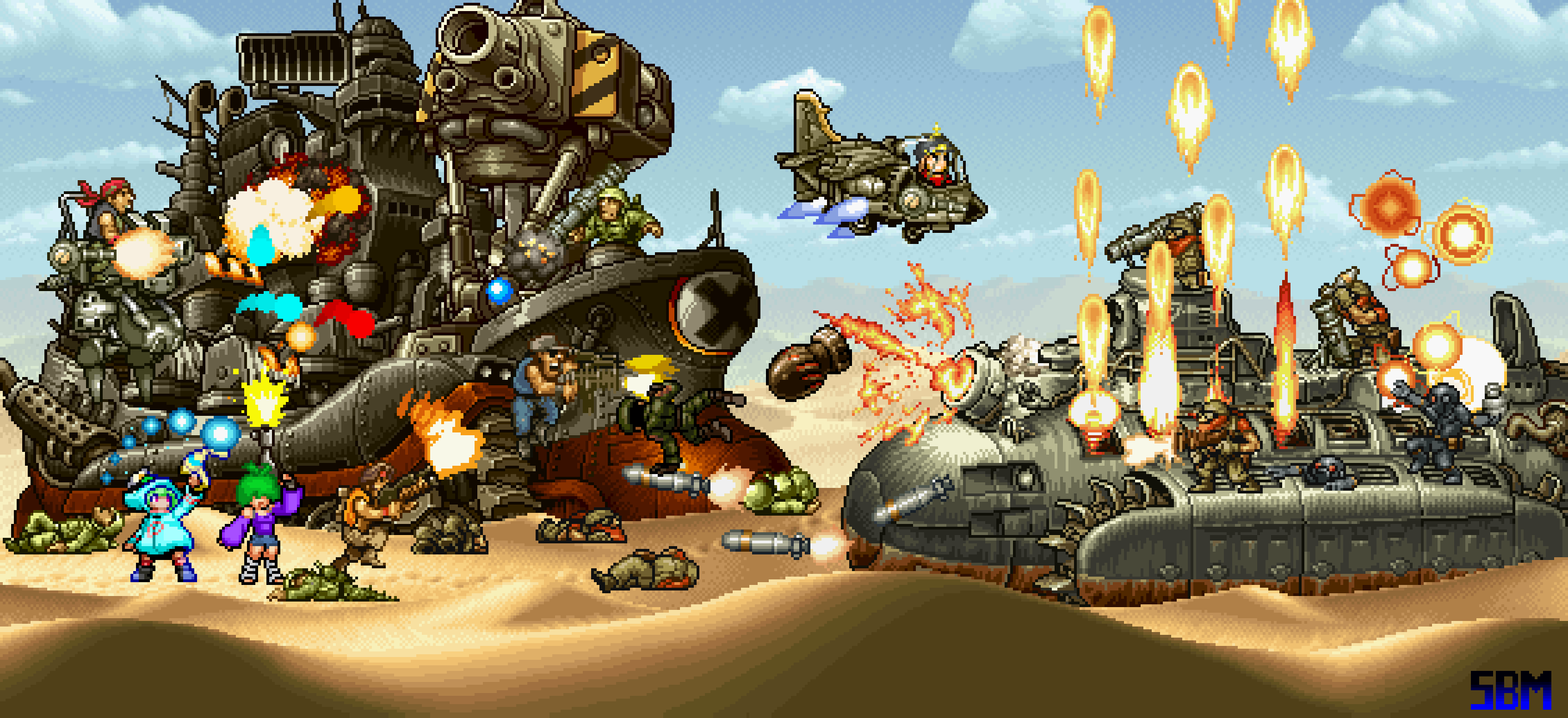 5 Boss Metal Slug