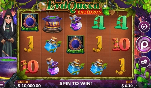 evil queen cauldron slot